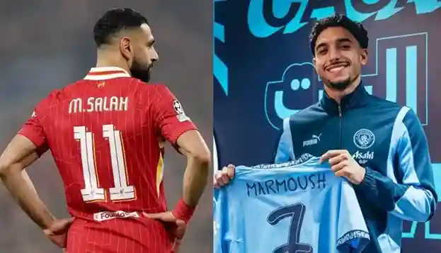 مواجهة السيتي وليفربول تشهد أول لقاء بين صلاح ومرموش