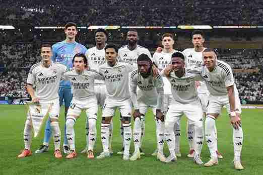 تشكيلة ريال مدريد لمواجهة آرسنال في دوري أبطال أوروبا