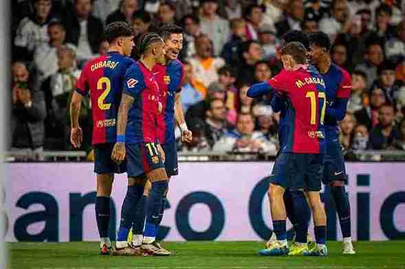 الإعلان عن قائمة برشلونة لمباراة إنتر ميلان