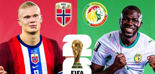 موعد مباراة السنغال والنرويج اليوم في كأس العالم 2026 والقنوات الناقلة والمعلقين