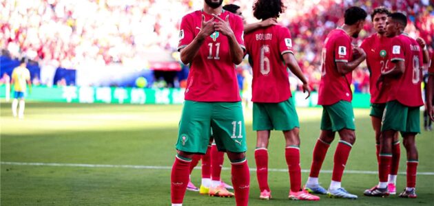 تقييم لاعبي المغرب أمام البرازيل في كأس العالم: صيباري يتصدر المشهد وحكيمي يلاحقه